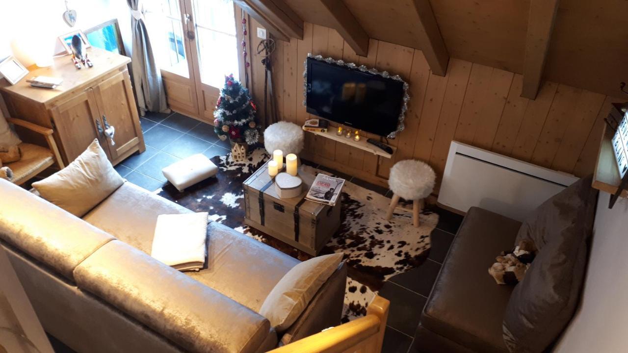 Duplex 6-8 pers, avec garage, WIFI, calme, proche des pistes, top équipé et linges fournis, vue magnifique Saint-Gervais-les-Bains Extérieur photo